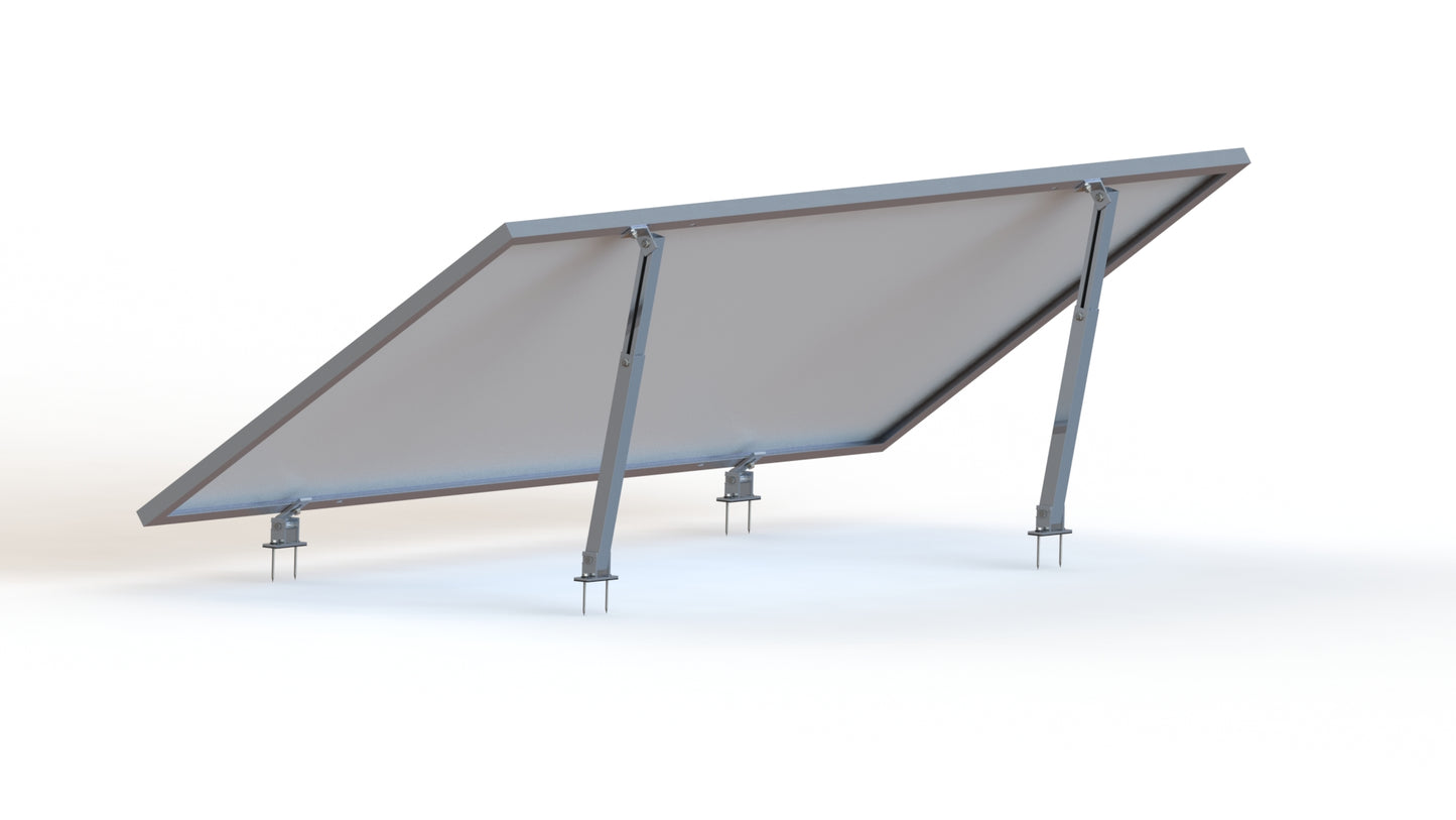 Solarmodul Aufständerung