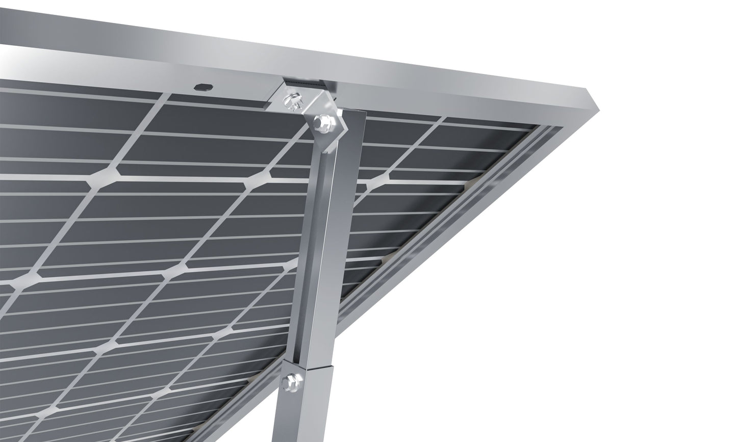 Solarmodul Aufständerung