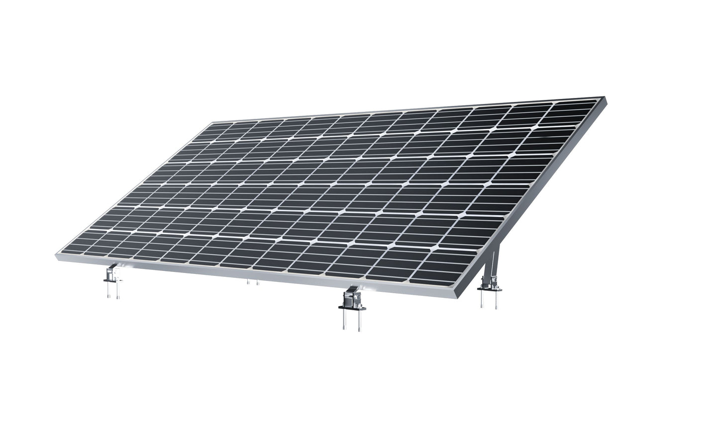 Solarmodul Aufständerung
