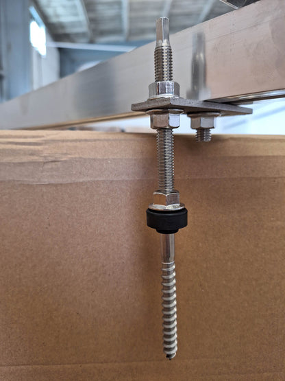 1x4-Montageset Stockschrauben